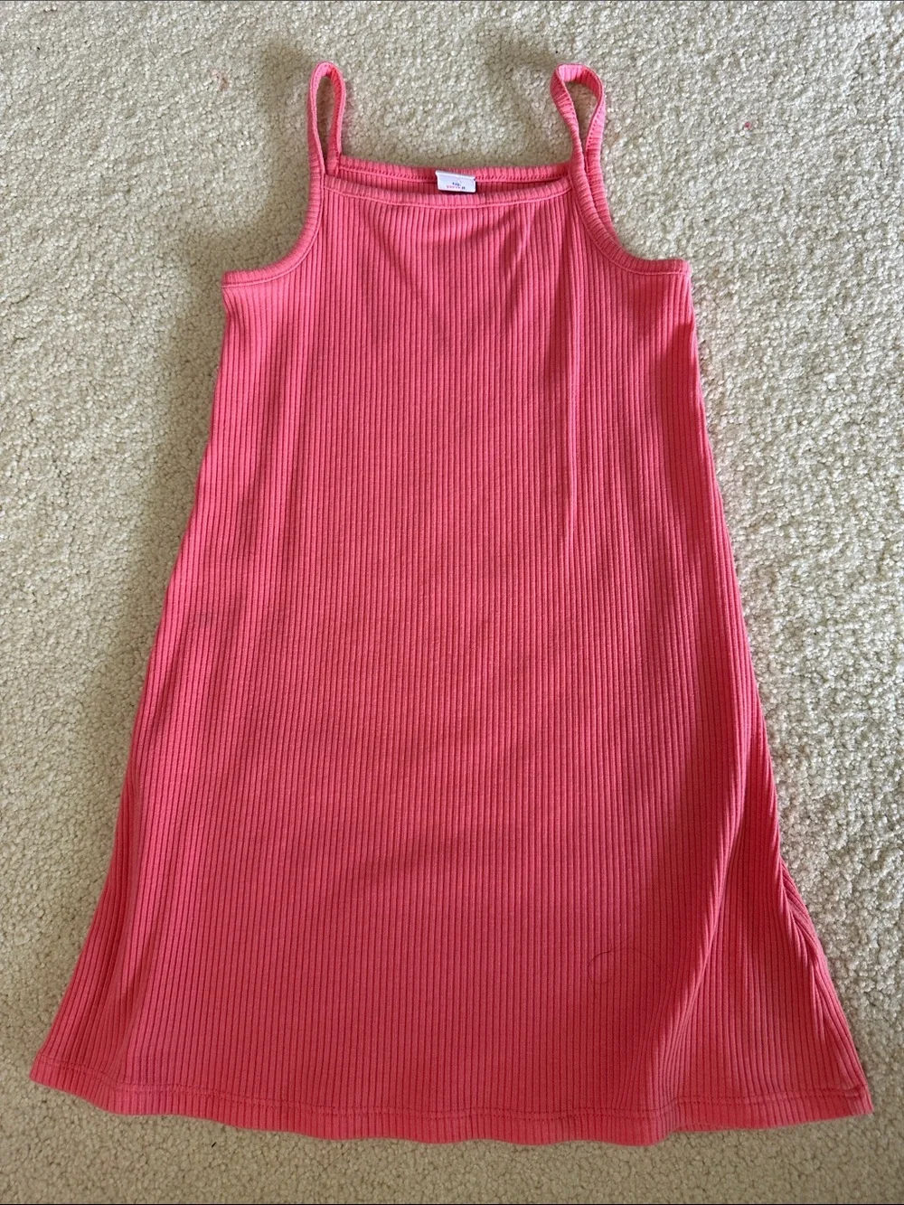 Old Navy Set of 4 Ribbed Tank Top dresses in Yellow, Aqua, Lilac & Coral.